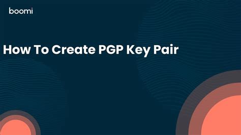 HOW TO: Create a PGP Key on a Smart Card or Token